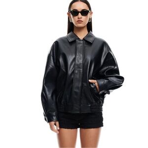 Lioness Black Bomber Jacket